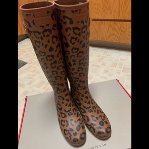 LEOPARD 🐆 Hunter boots